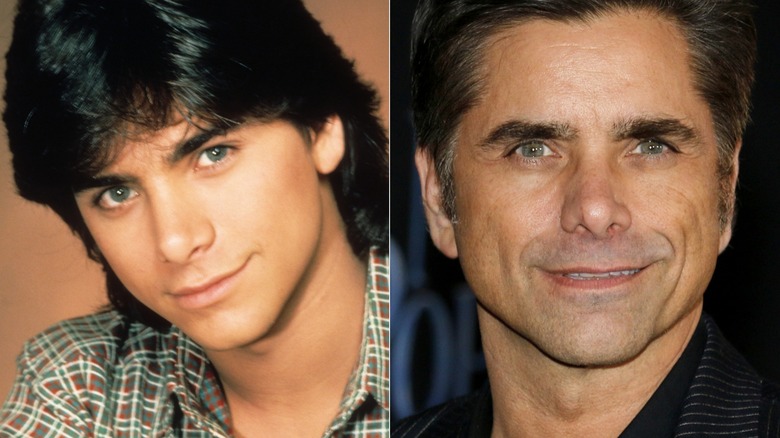 John Stamos before and after nose job