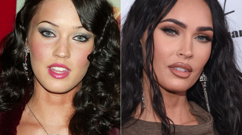 Megan Fox before and after nose job