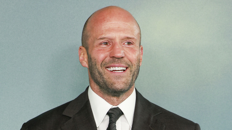 Jason Statham smiling