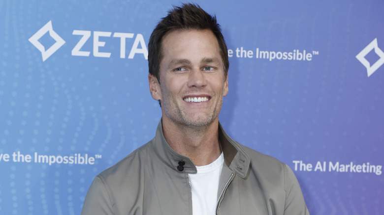Tom Brady smiling