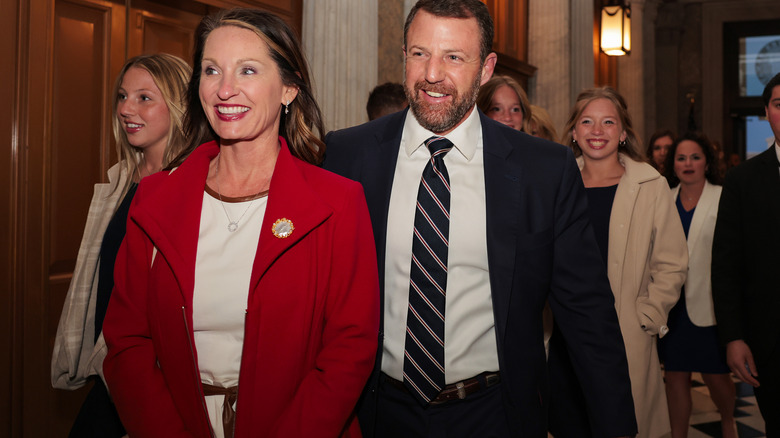 Markwayne Mullin and his wife smiling