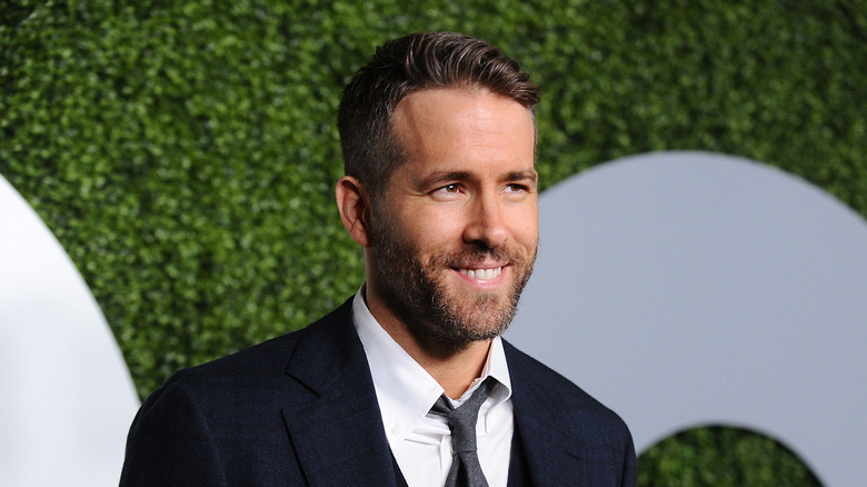 Ryan Reynolds smiling