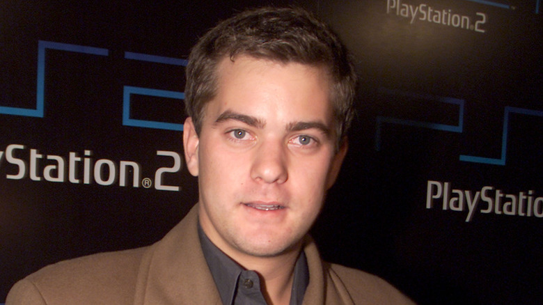 Joshua Jackson at the premiere of "Ocean's Eleven"