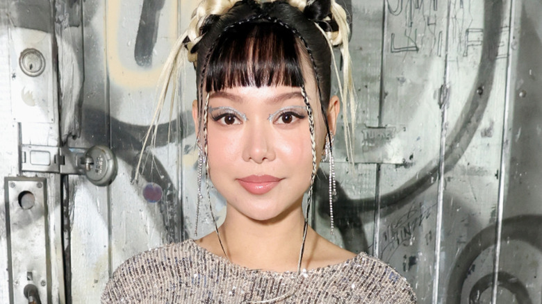 Bella Poarch at  Christian Cowan SS26 runway show during September 2025 New York Fashion Week