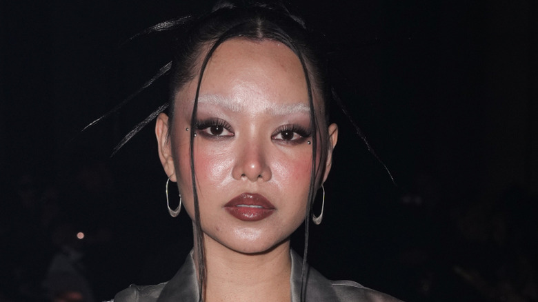 Bella Poarch at Spring/Summer 2026 Ready to Wear Grace Ling show during New York Fashion Week