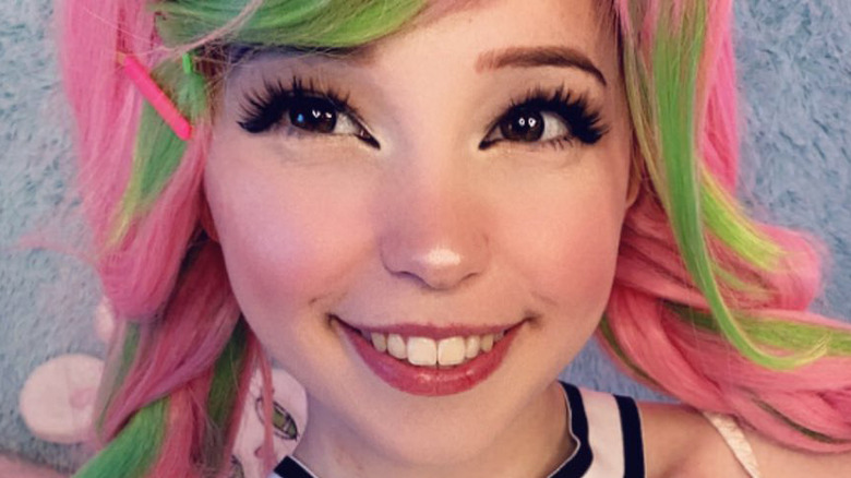 Belle Delphine smiling