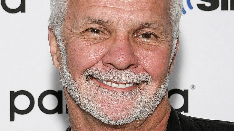 Captain Lee from Below Deck smiles at Siris event 2020 