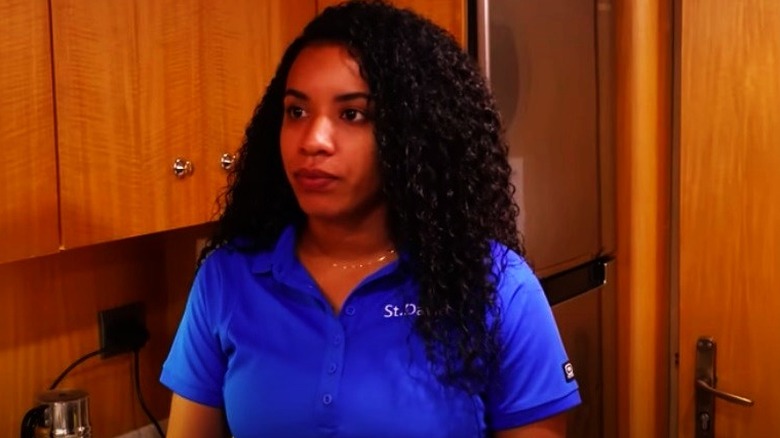 Alissa Humber in an episode of "Below Deck"