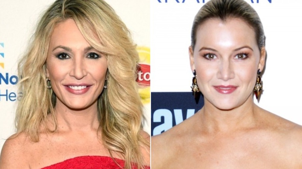 Kate Chastain and Hannah Ferrier split image