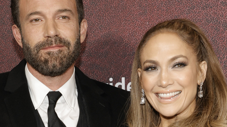 Ben Affleck and Jennifer Lopez at a 2021 premiere