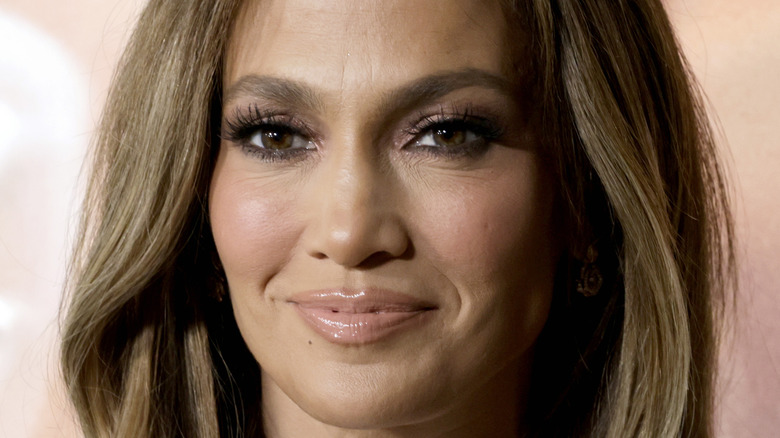 Jennifer Lopez smiling