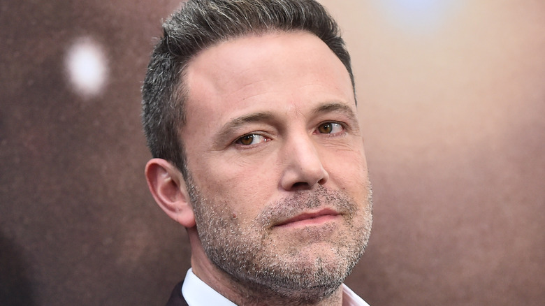 Ben Affleck looking to the side