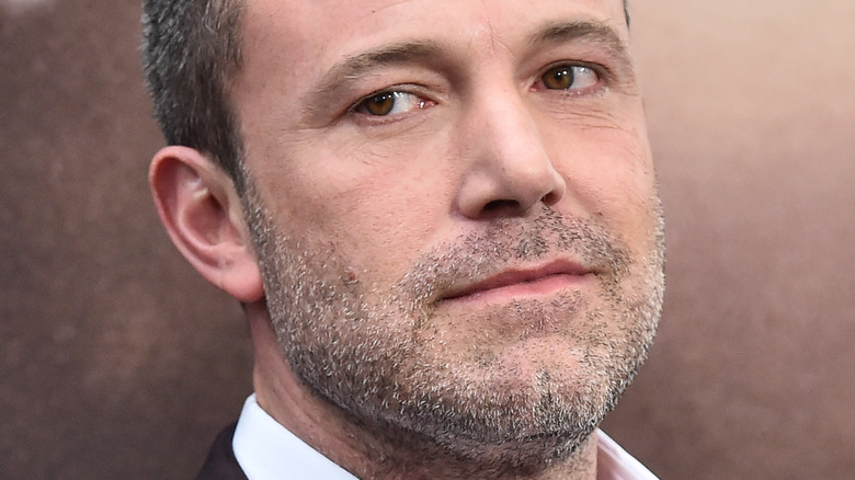 Ben Affleck looking pensive