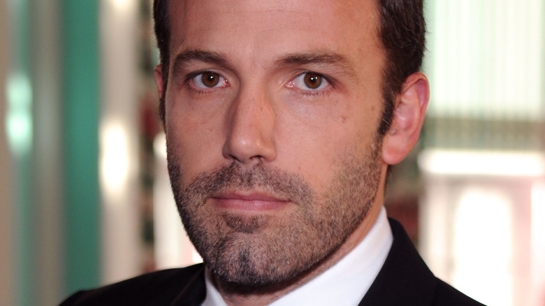 Ben Affleck looking serious 