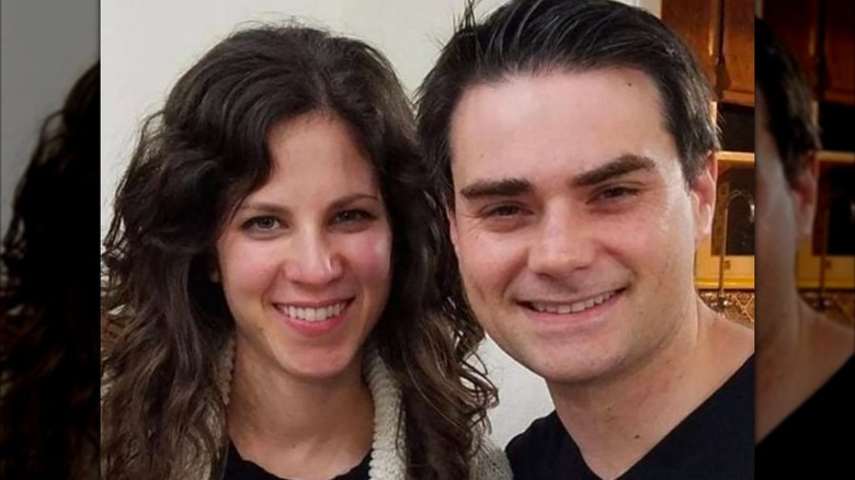 Mor Shapiro and Ben Shapiro posing for selfie