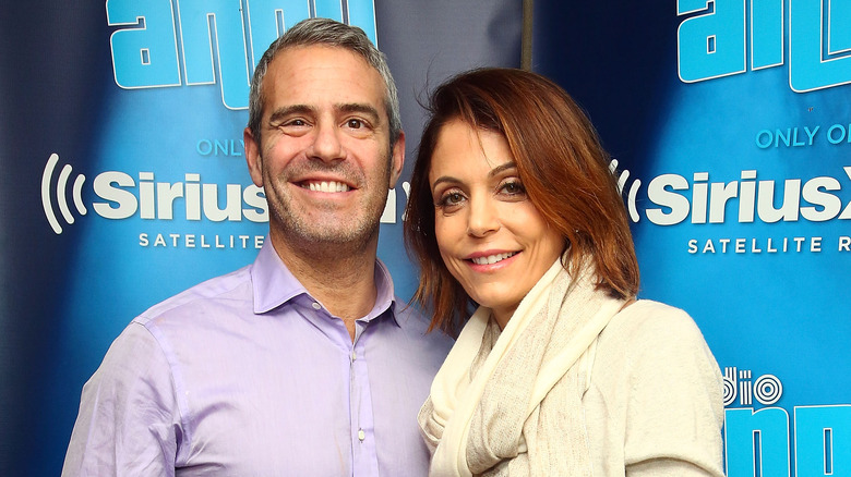 Bethenny Frankel and Andy Cohen on the red carpet together