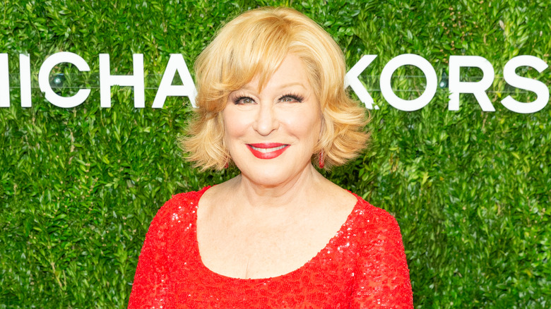 Bette Midler posing