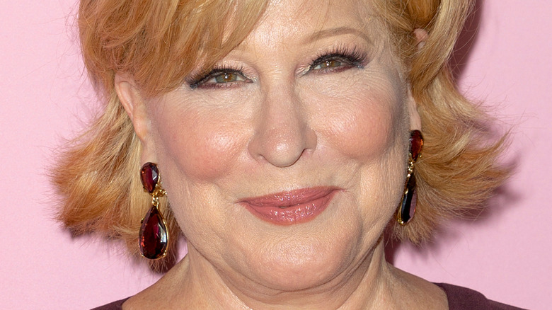 Bette Midler smiling