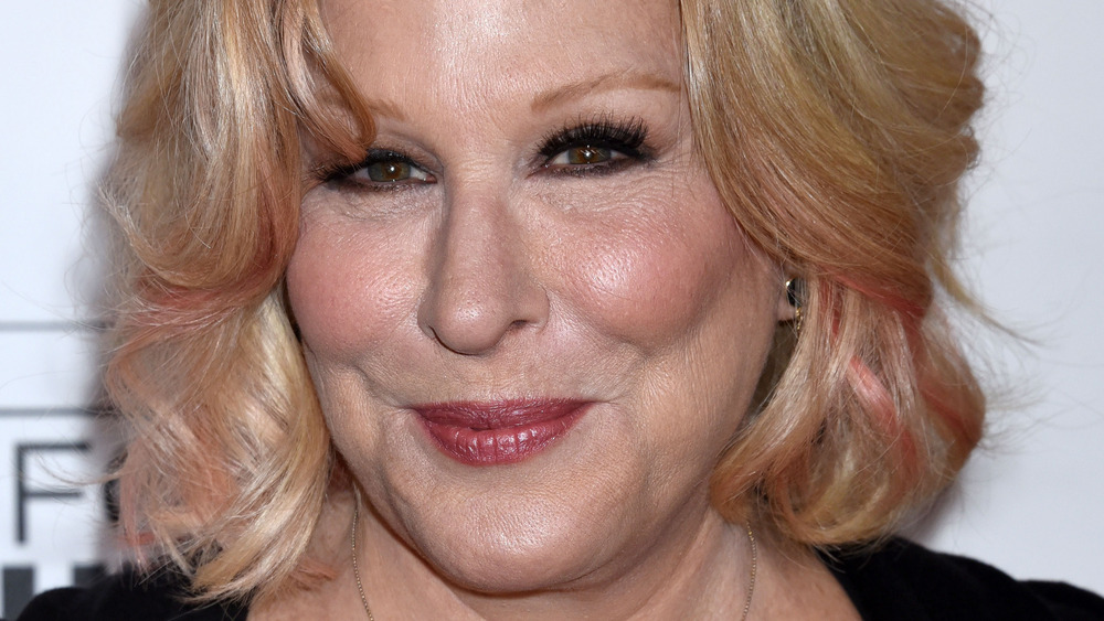 Bette Midler smiling