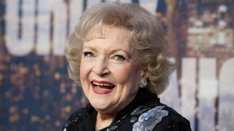 Betty White pictured in 2015.