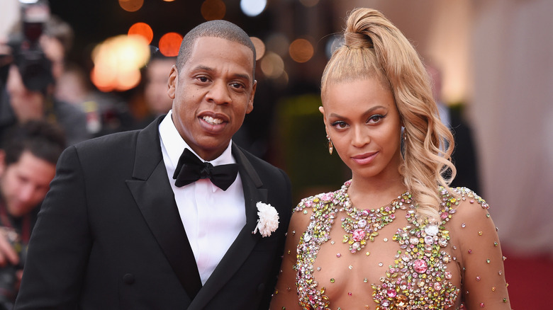 Jay-Z and Beyoncé attending the Met Gala