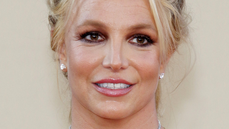 Britney Spears smiling