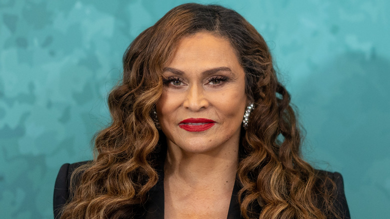 Tina Knowles attending gala