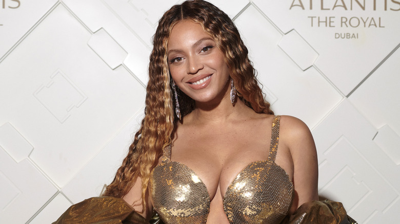 Beyonce smiling 