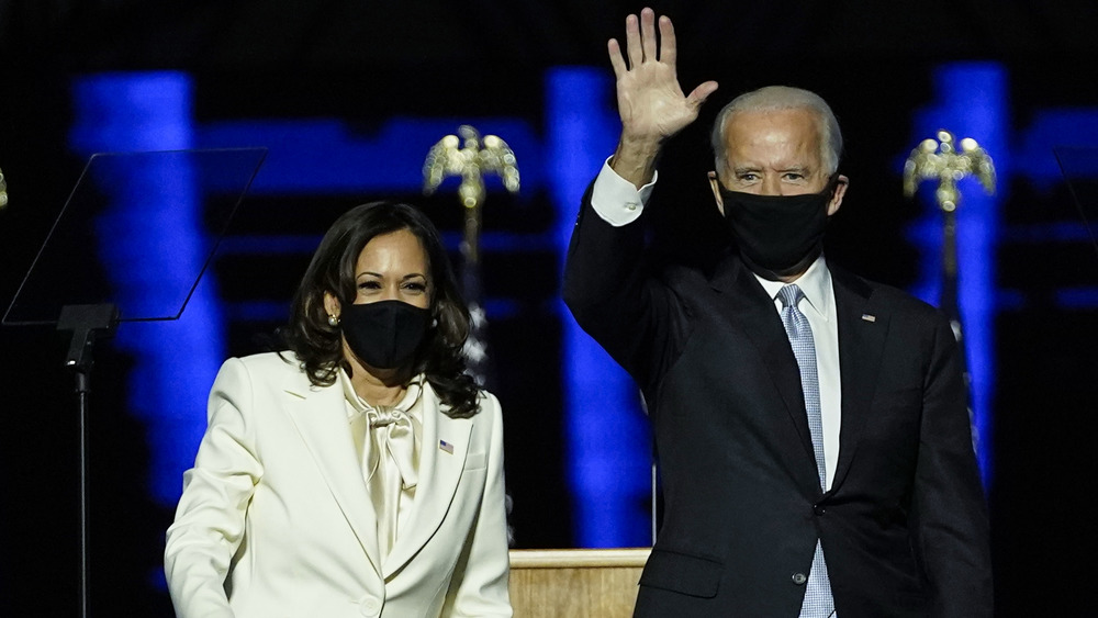 Kamala Harris and Joe Biden