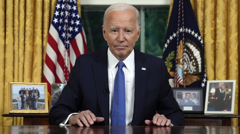 Joe Biden speaking