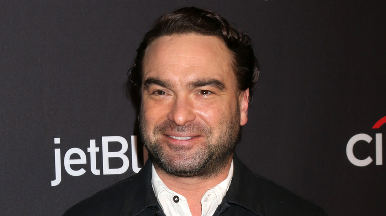 Johnny Galecki on red carpet