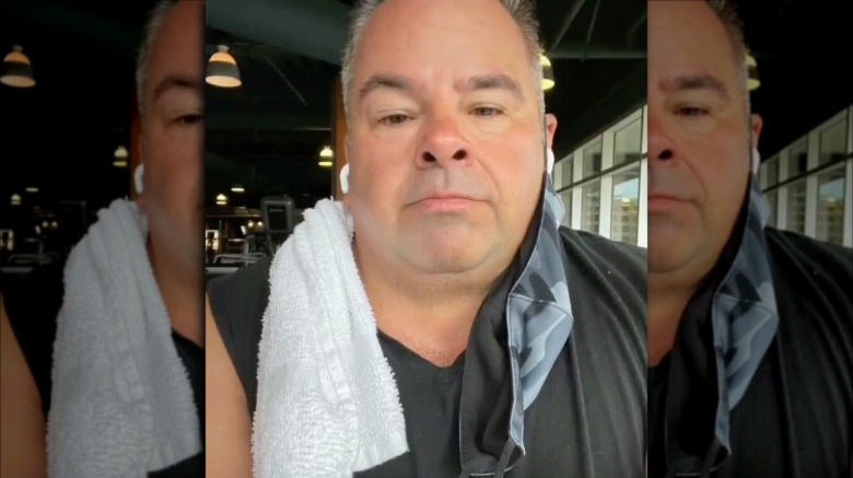 Big Ed posing for selfie