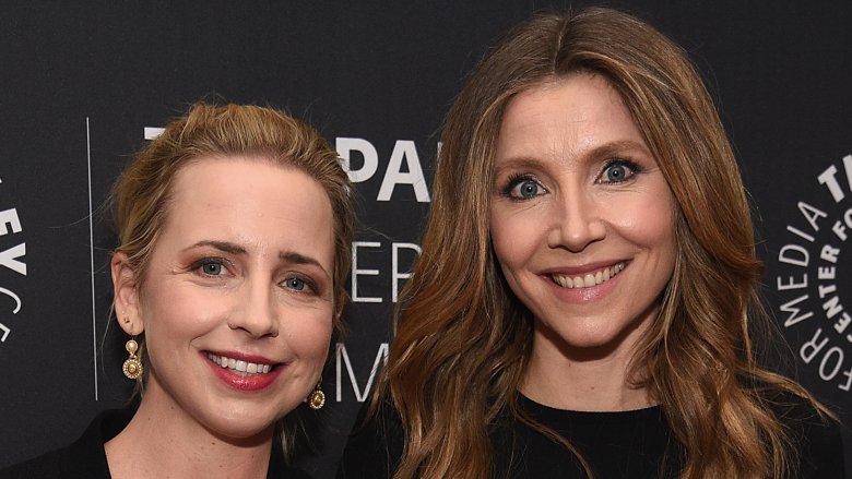 Lecy Goranson and Sarah Chalke
