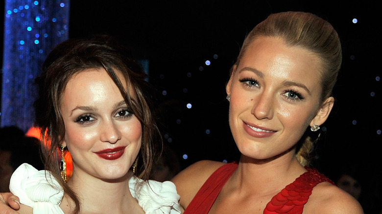 Leighton Meester and Blake Lively