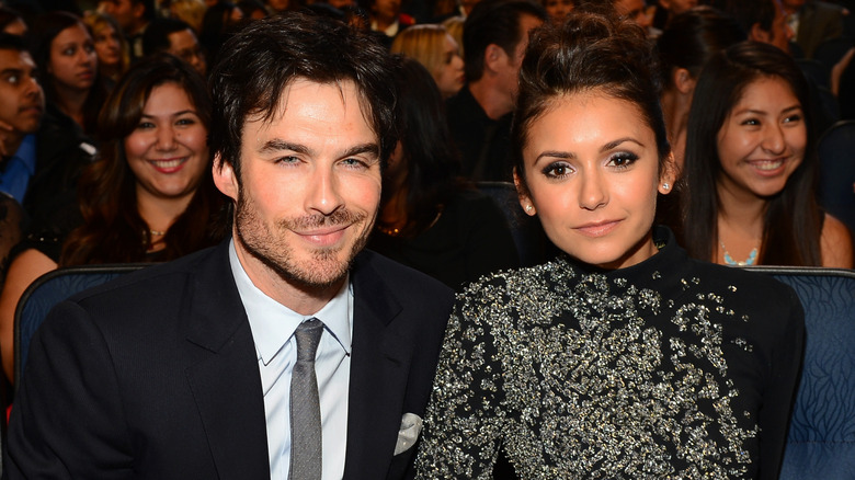 Ian Somerhalder and Nina Dobrev