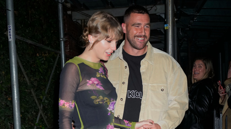 Travis Kelce with Taylor Swift