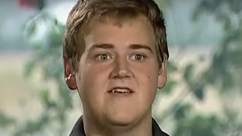 Daniel Wright during interview