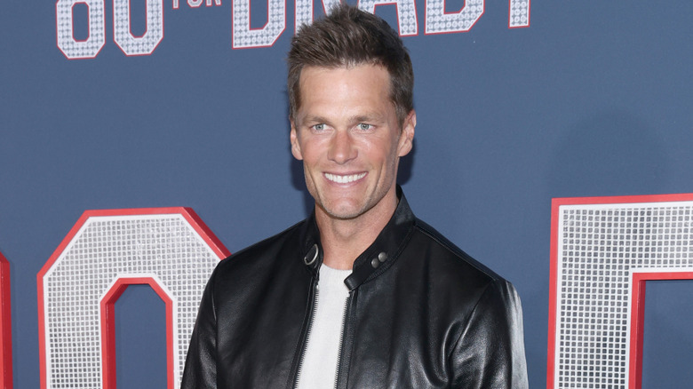 Tom Brady smiling on red carpet