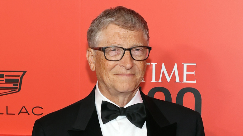 Bill Gates in a tuxedo