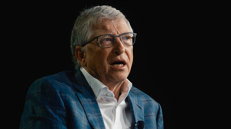 Bill Gates wearing glasses