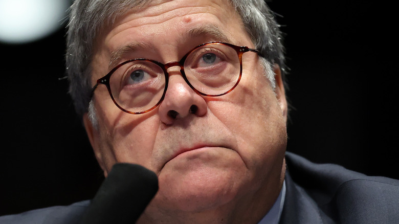 Attorney General William Barr testifying before the House Judiciary Committee