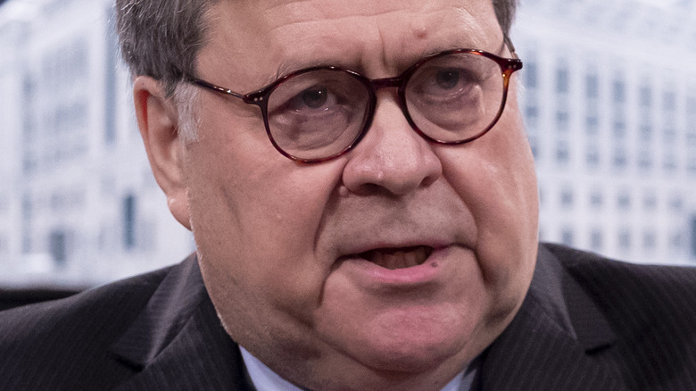 Bill Barr at 2020 press conference