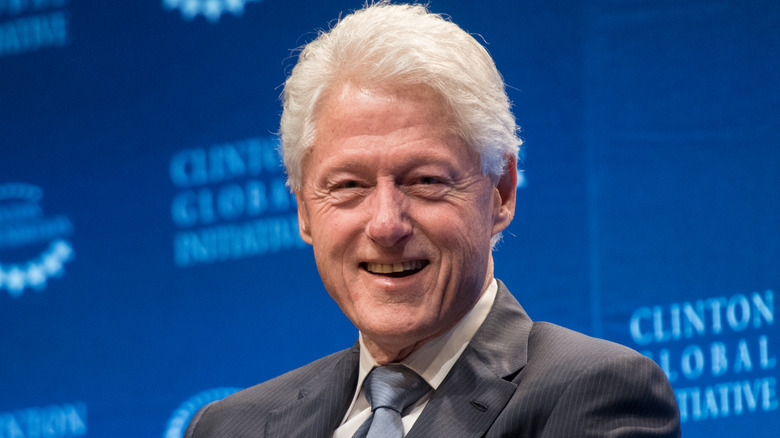 Bill Clinton smiling