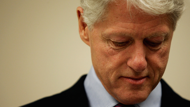 Bill Clinton at the opening of the Westchester Medical Center's new Ambulatory Cardiac Catheterization Center