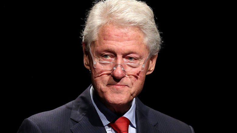 Bill Clinton wearing glasses