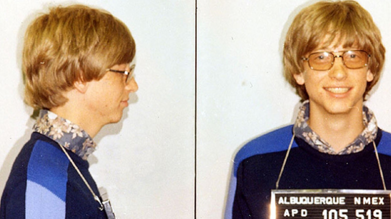 Bill Gates' 1977 mug shot