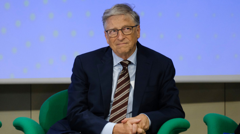 Bill Gates pictured in 2023 at funding event
