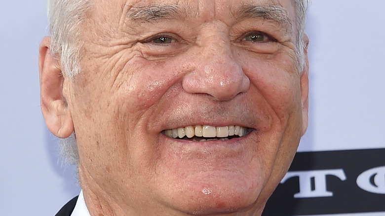 Bill Murray smiles in a tuxedo