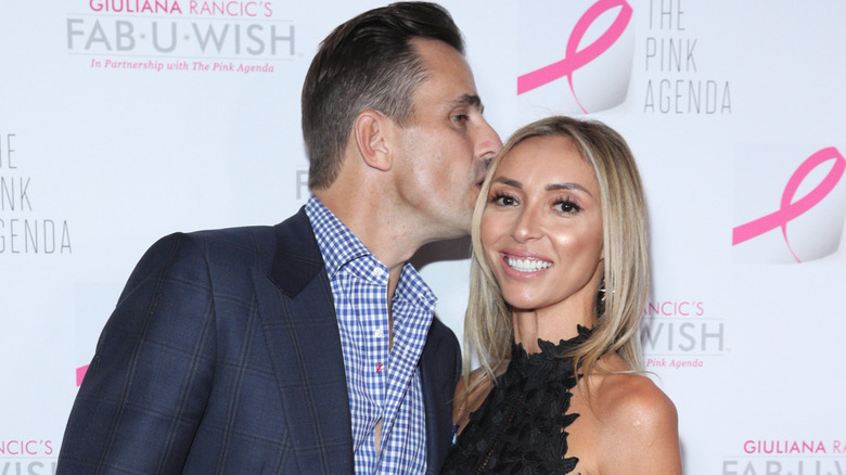 Giuliana and Bill Rancic at a Giuliana Rancic's Fab-U-Wish event.
