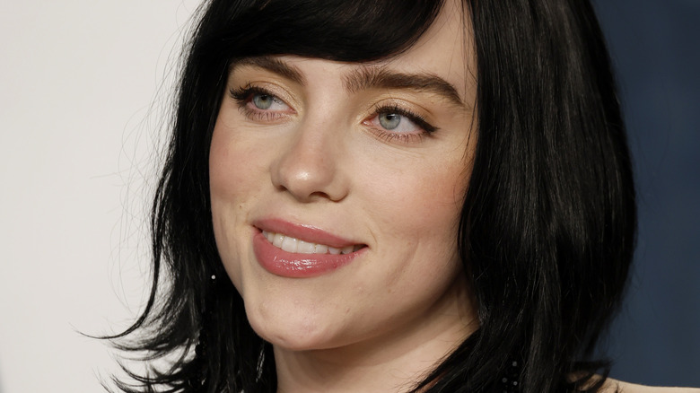 Billie Eilish smiling